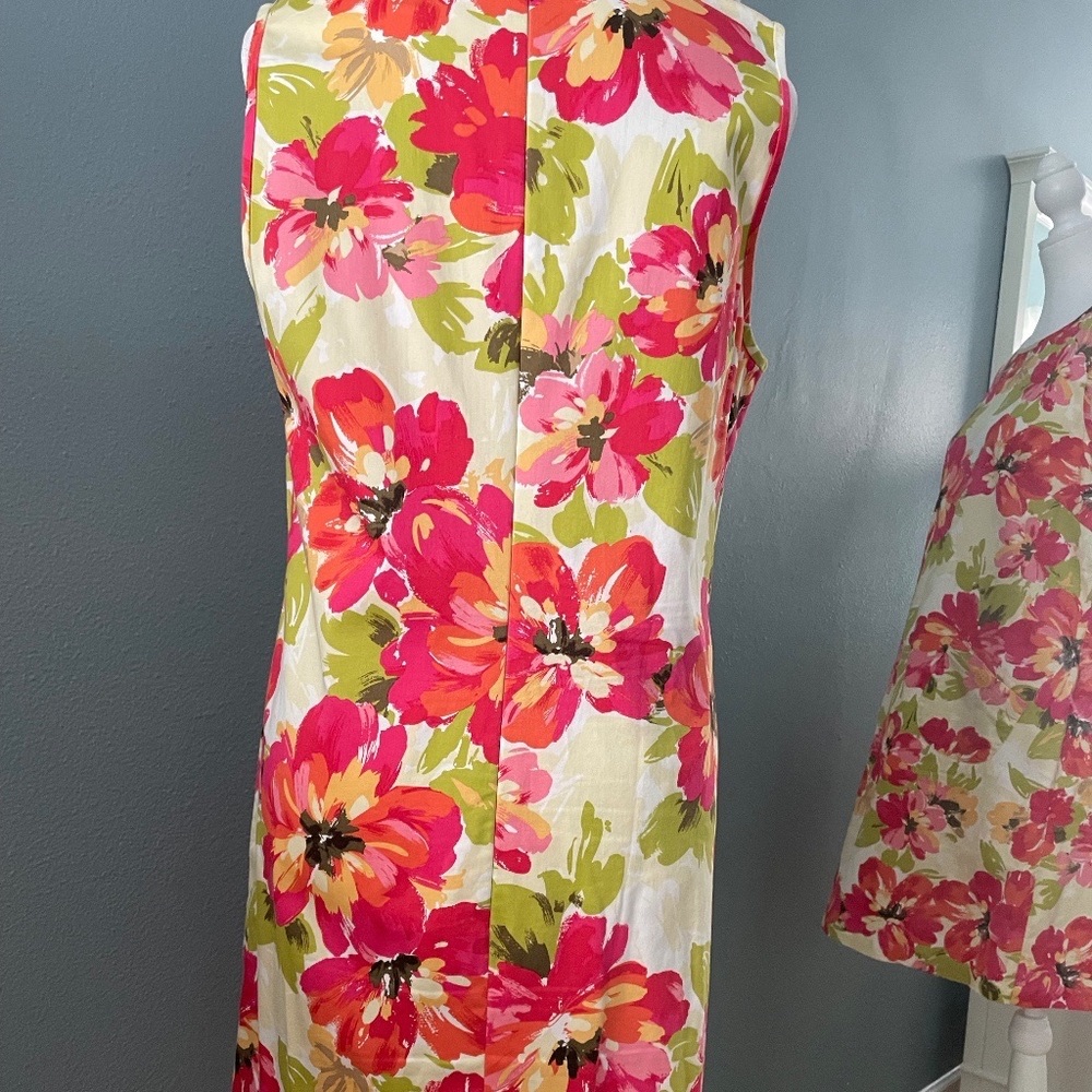 Loft Floral Sheath Dress - Picture 2 of 5